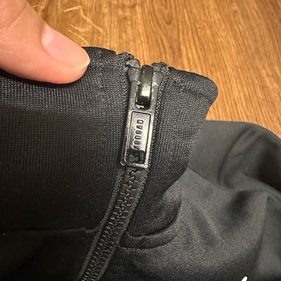 Air Jordan Jacket Men's Size Large Black Jumpman Taped Tricot Full Zip - Picture 3 of 6